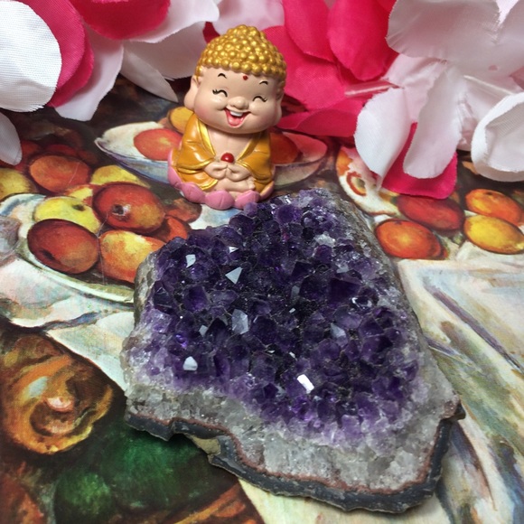 Amethyst Geode AWAKEN ACTIVATE PROTECTION NWOT - Picture 2 of 7